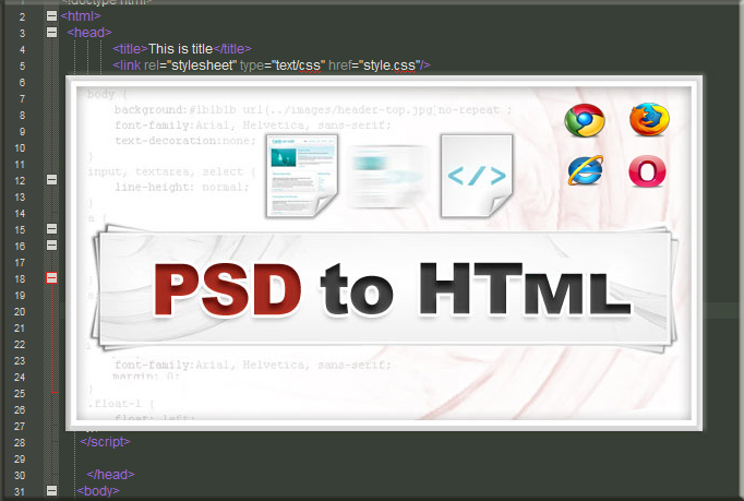 psd to html conversion software free download