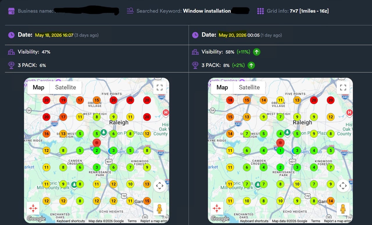 30 Day Local Map Pack Ranking Campaign