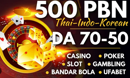 Dominate Ranking with 500 DR & DA70-DA50+ Niche PBN Casino, Gambling, Poker,links