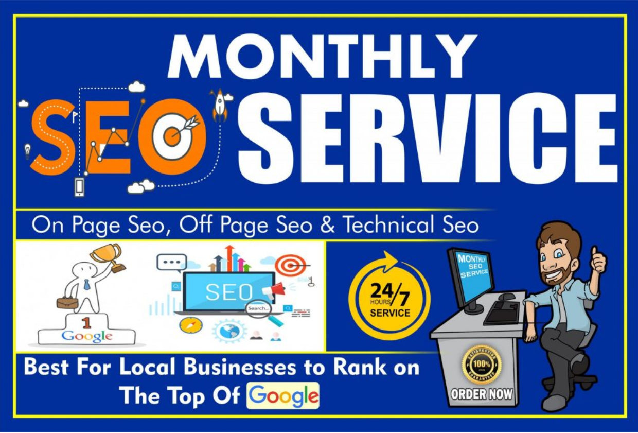 Monthly SEO Service with Guaranteed Page 1 Ranking