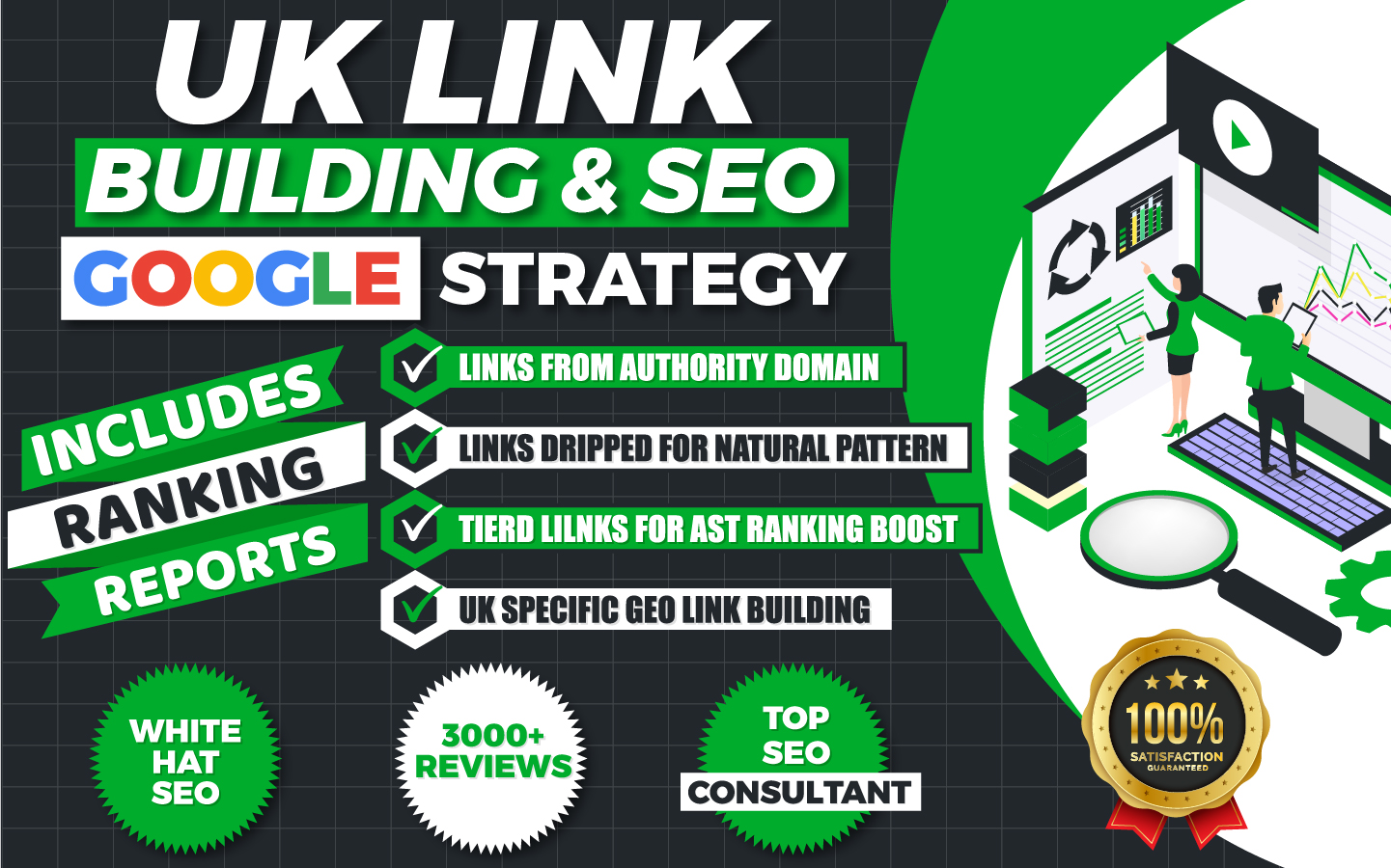 Top Link Building & SEO GOOGLE Ranking Strategy 2023 From RANKBUILDER Team