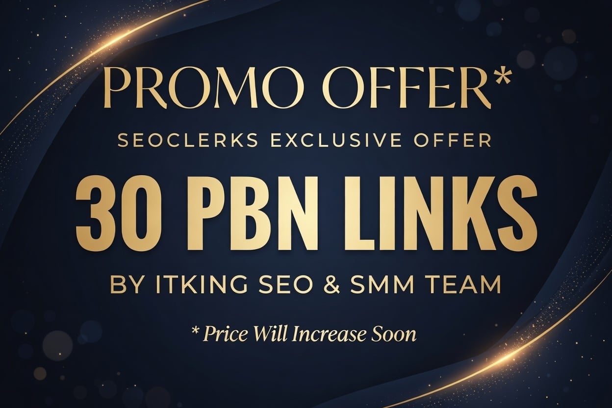 30 PBN Backlinks ⭐ Rank Booster SEO Package ⭐