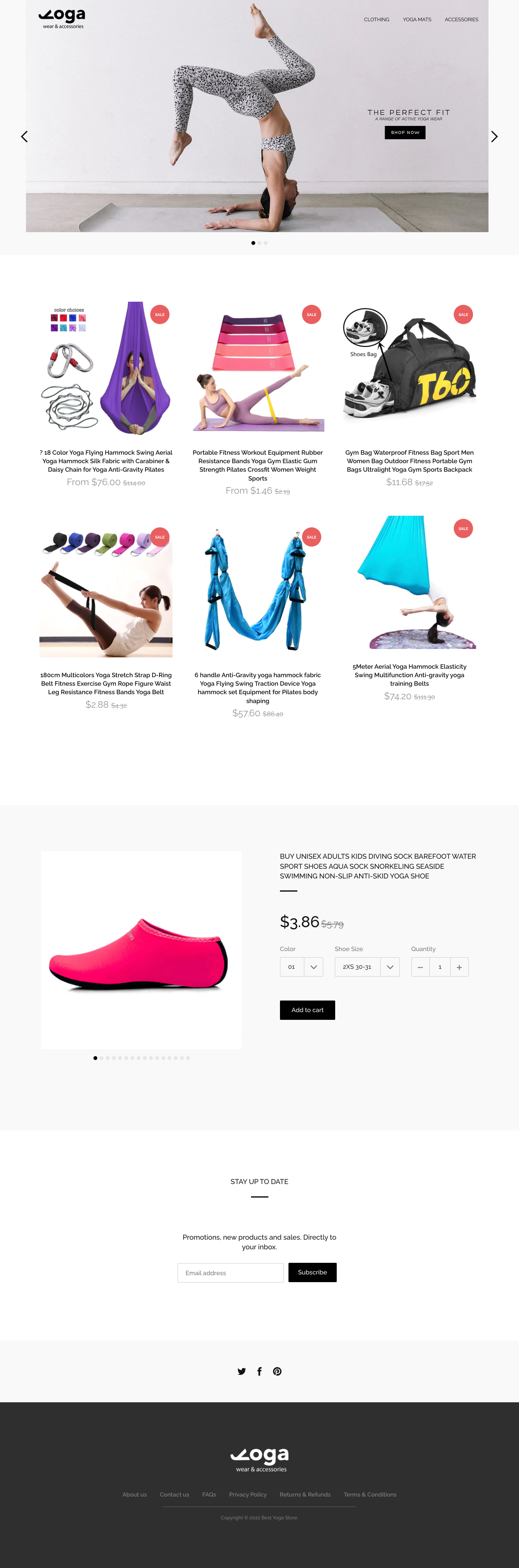 I SELL YOGA NICHE Fully Automated Shopify Dropshipping Business Store yogawearshop. com