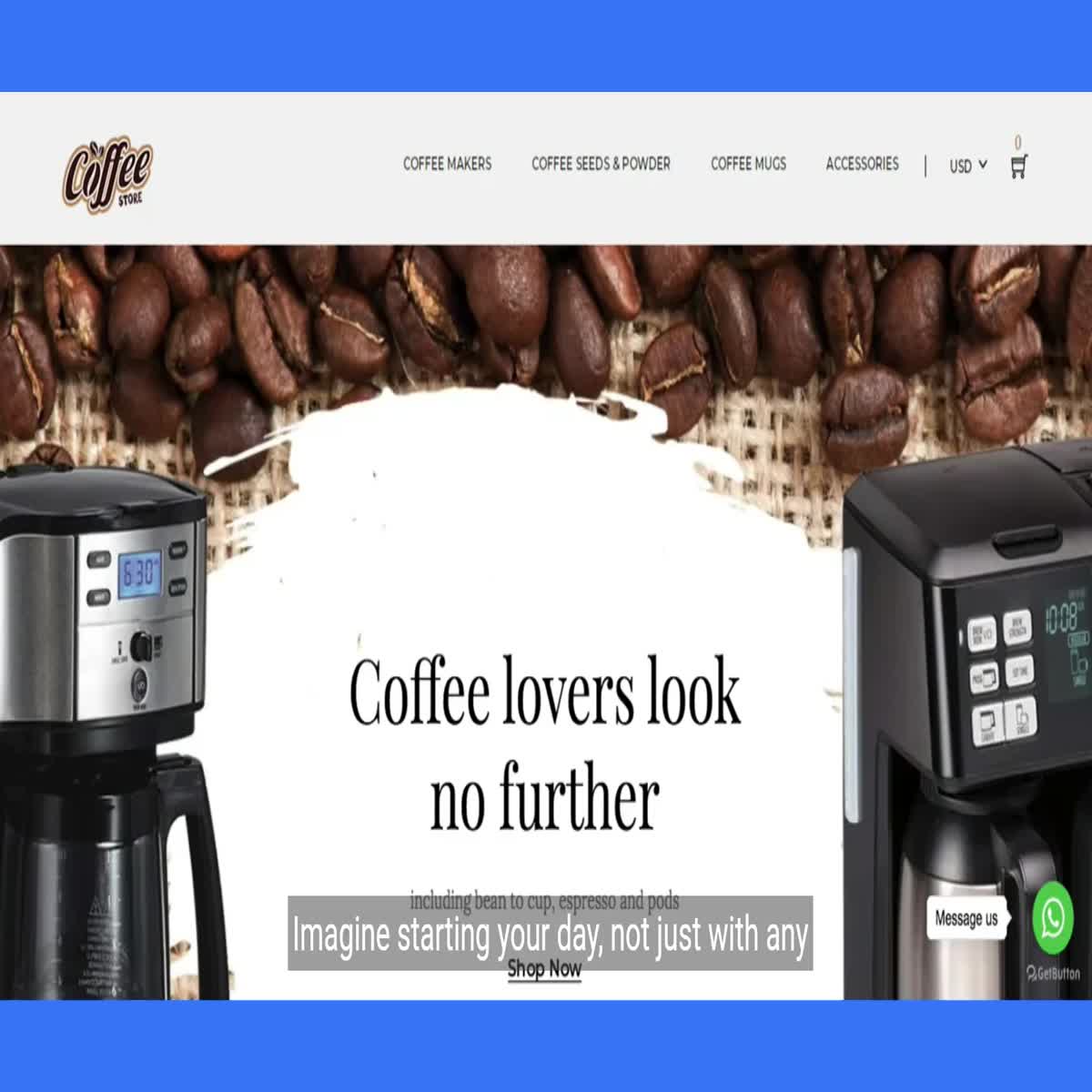 I SELL COFFEE NICHE Fully Automated Shopify Dropshipping Business Store capuccinos. com