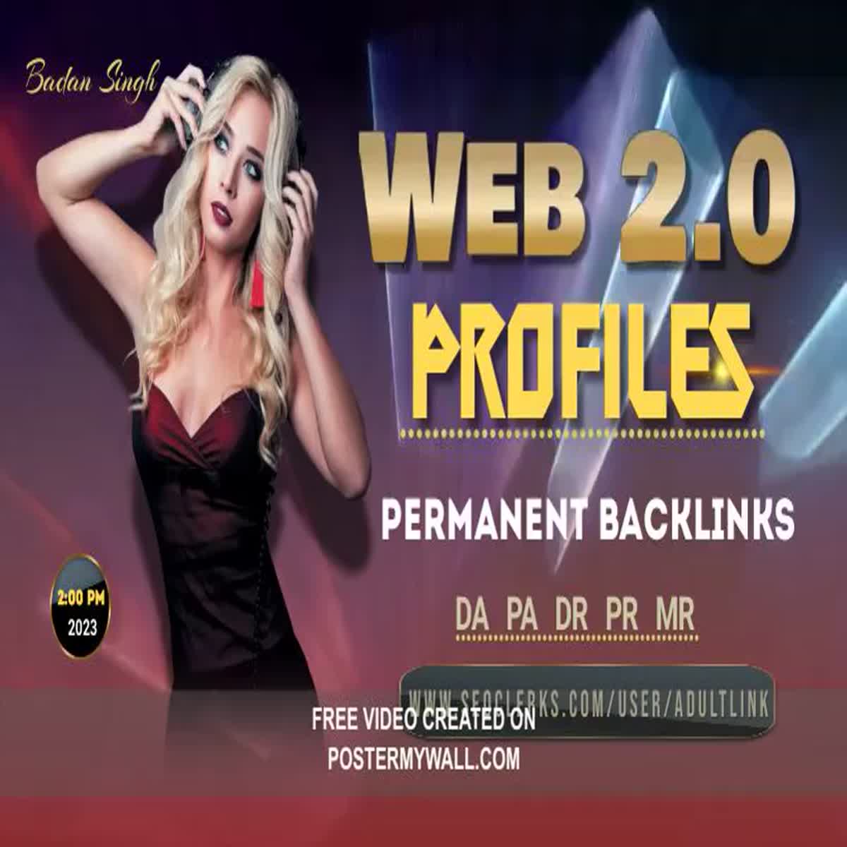 Buy 60 Web 2.0 Profile Links From PR9 To Improve Your Ranking