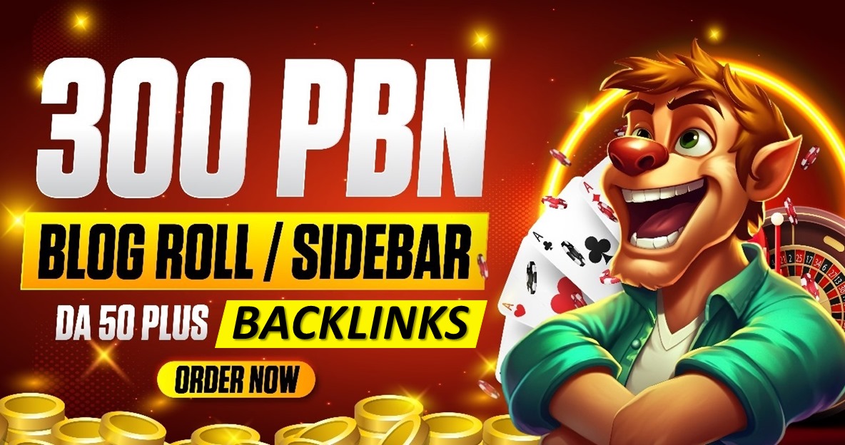 Most Powerful 300 Permanent Sidebar - Blogroll - PBN DA 50 Plus SEO DoFollow Homepage Backlinks