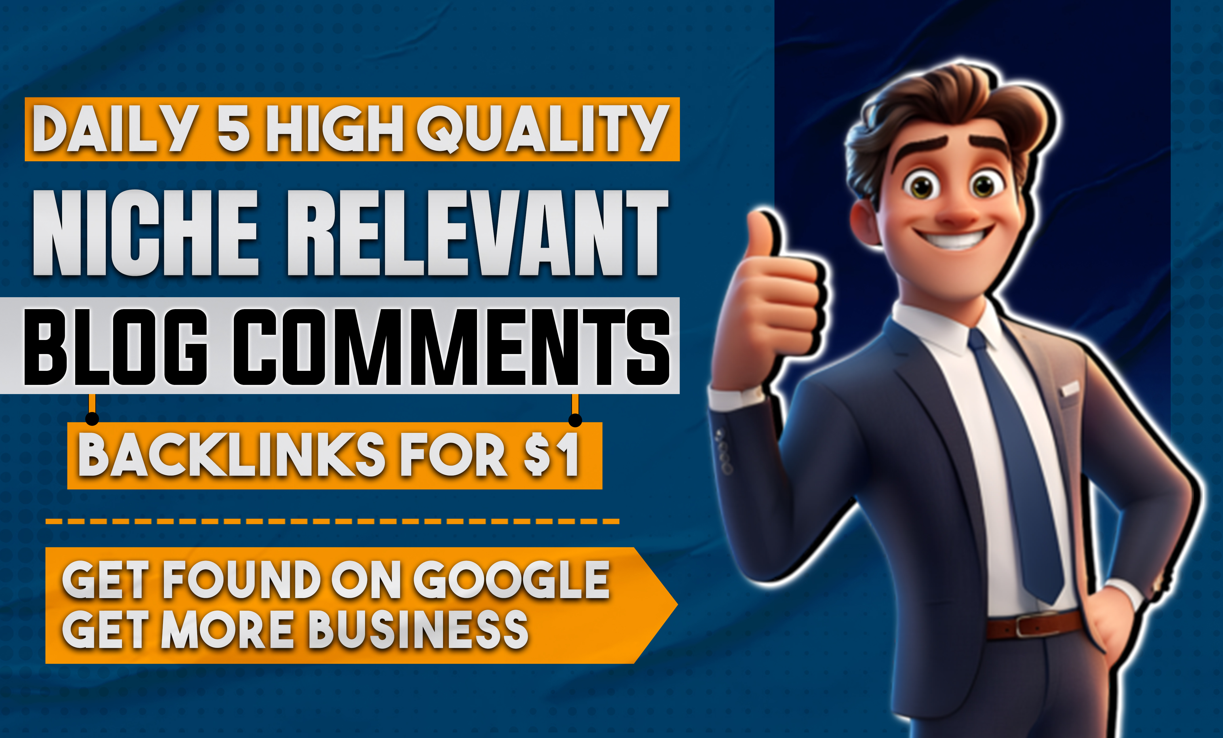 Provide daily 5 high Quality Niche relevant blog comments backlinks 