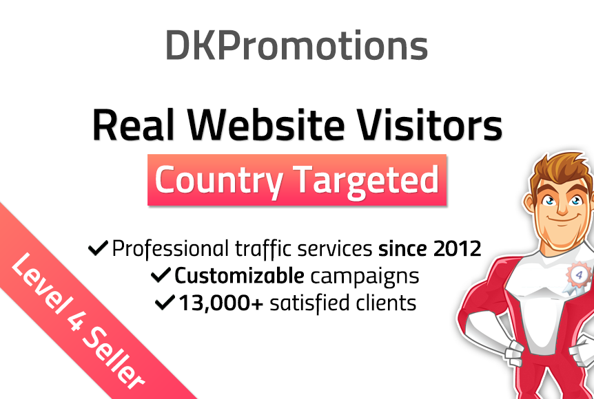 TARGETED 10,000 Real Visitors to your website