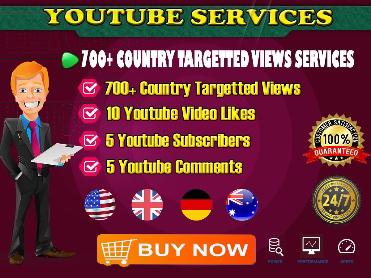 700 COUNTRY TARGETED Veiws + 10 Upvotes + 5 Audience + 5 Reactions