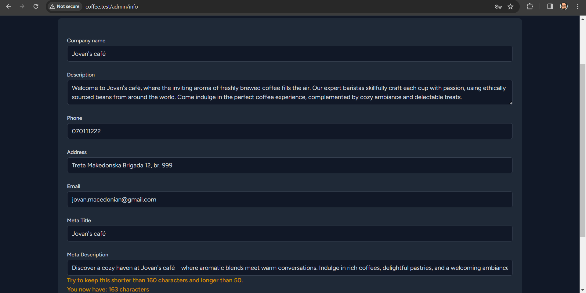 Craft a Stunning Cafe - Restaurant Menu Website with an Intuitive Admin Panel