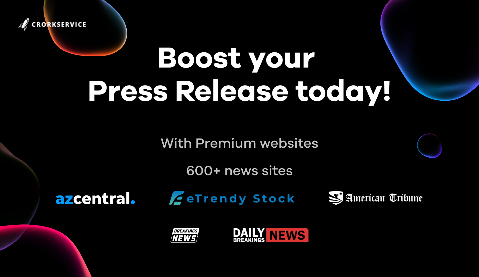 200 High Authority Press Releases, including content writing