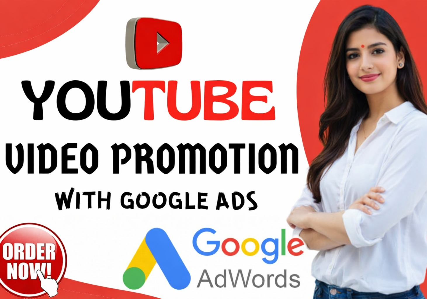 100,000 YouTube video advertising via google ads