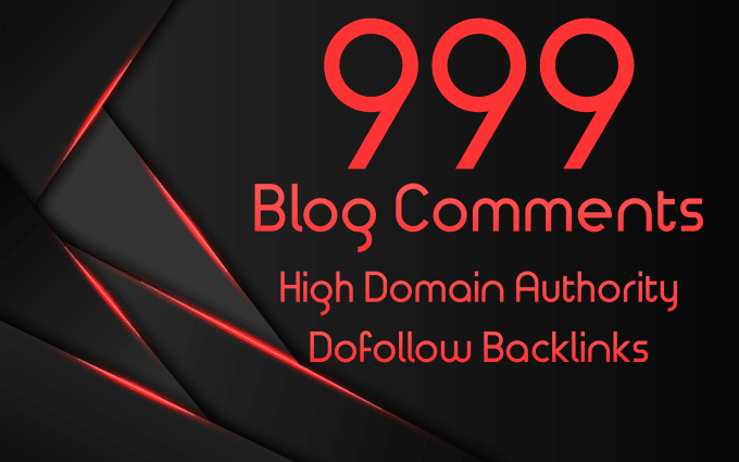 Sarower Manually Create 999 High Quality Dofollow Blog Comments High Authority