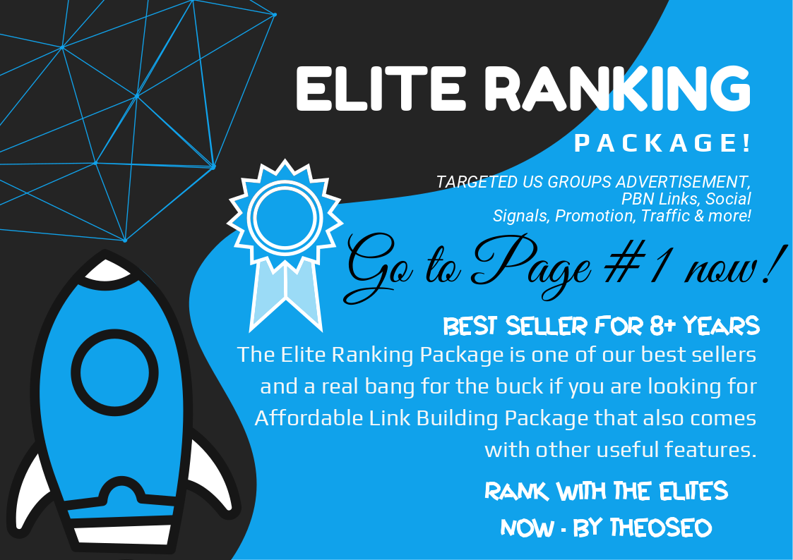 Elite Ranking Pack - US Advertisement, 3000 Social Signals, 50 PBN Backlinks, 25 Shoutout, Promotion