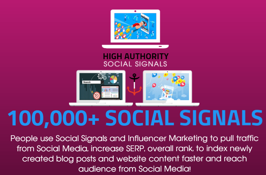 TRAFFIC AND SEO 1000 SOCIAL SIGNALS ON HIGH AUTHORITY PAGES TO BOOST YOUR RANK