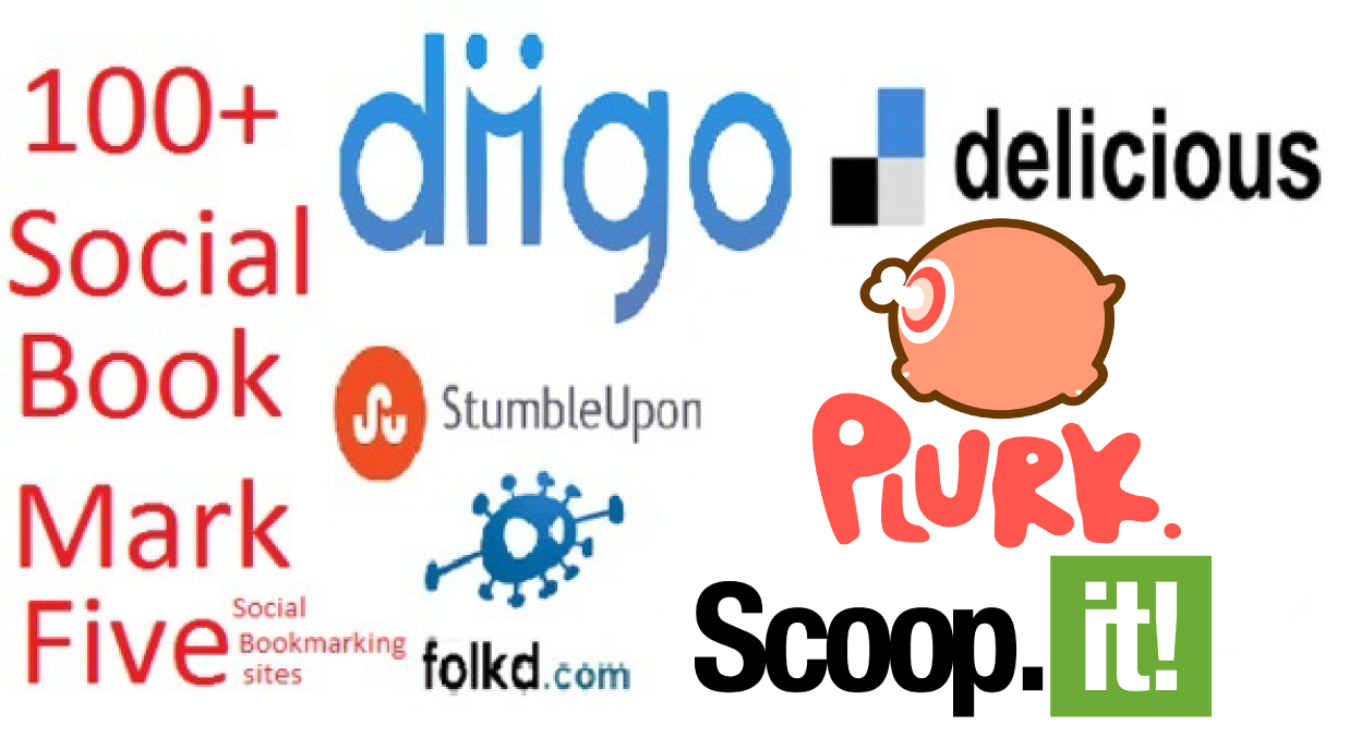 give you 10, Stumbleupon, diigo, Pinterest, Pearltrees, etc share groupTotal 100 Social Bookmark