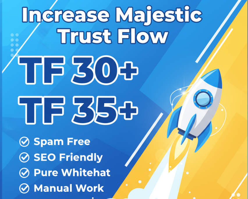 Increase Website Majestic Trust Flow Tf Rating 30+