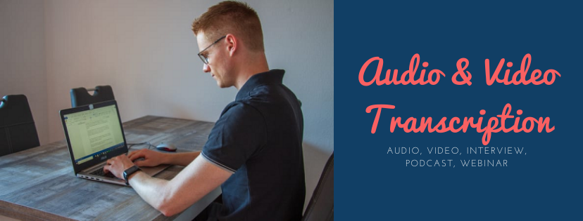 I will transcribe audio and do video transcription - Fast transcription 10 minutes or less