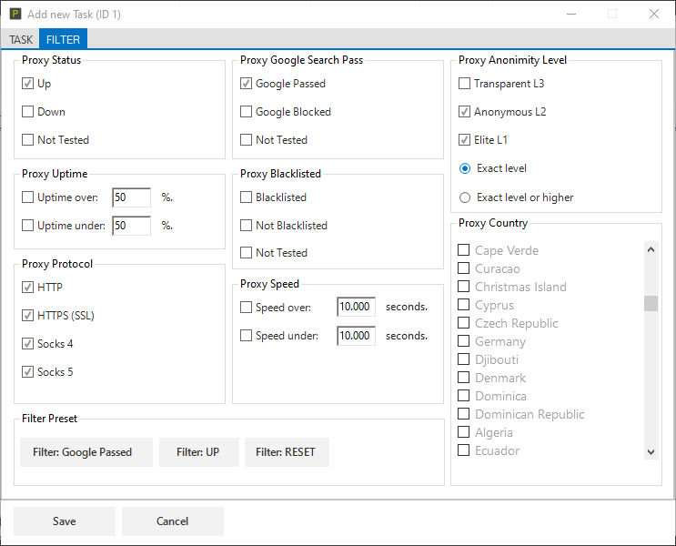 Fully Automated SEO Proxy Scraper and Tester (Harvest, Test, Filter, Export, Upload, Mail)