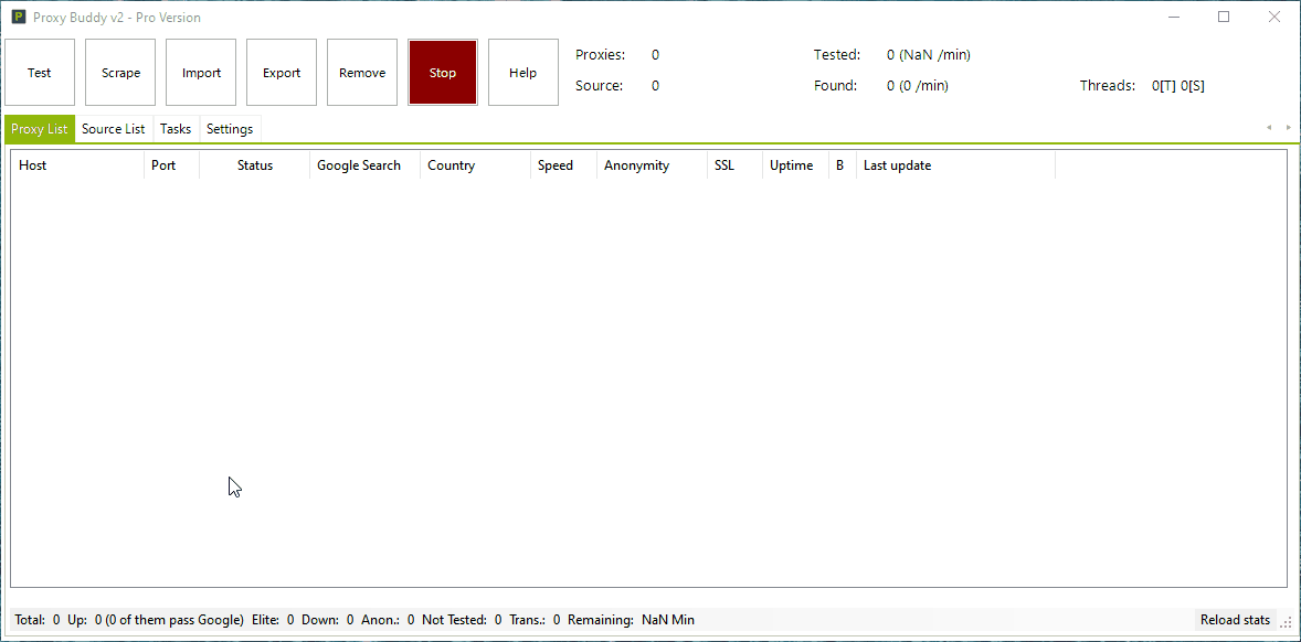 Fully Automated SEO Proxy Scraper and Tester (Harvest, Test, Filter, Export, Upload, Mail)