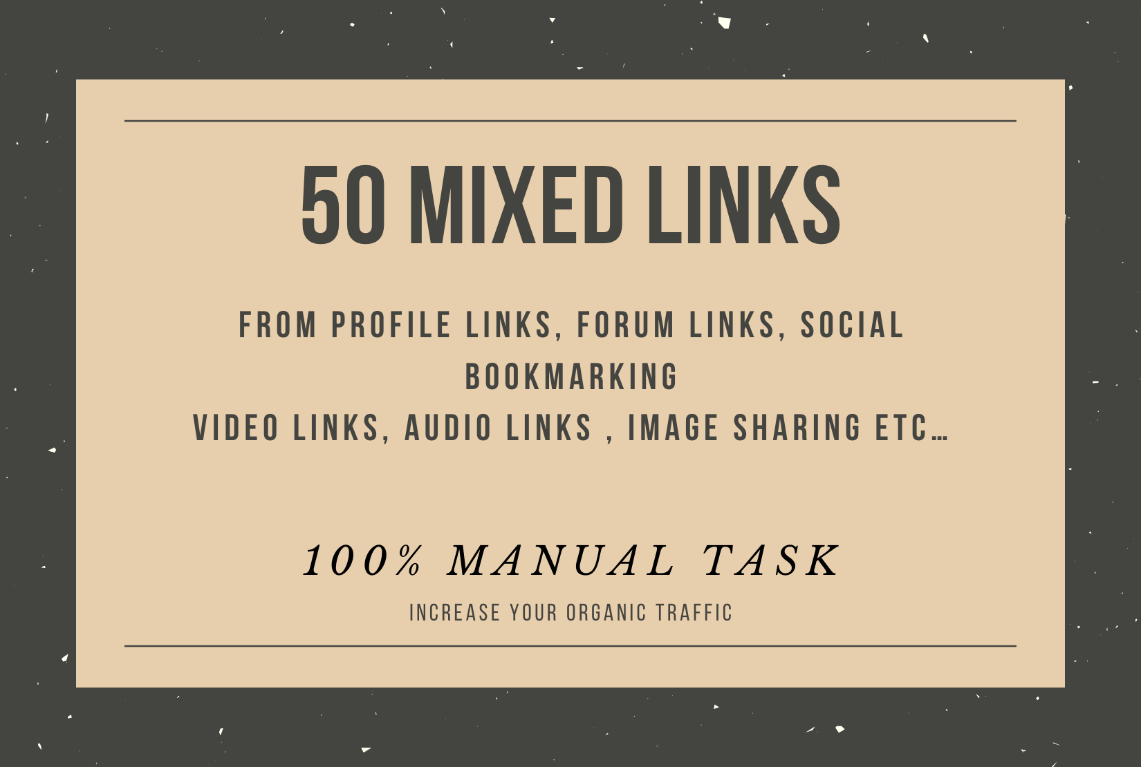 I will do off page SEO for 10x traffic