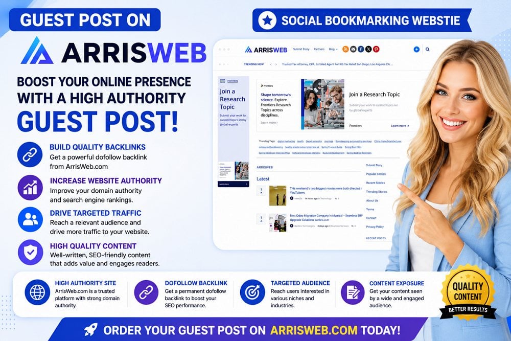 Guest post on ArrisWeb. com website