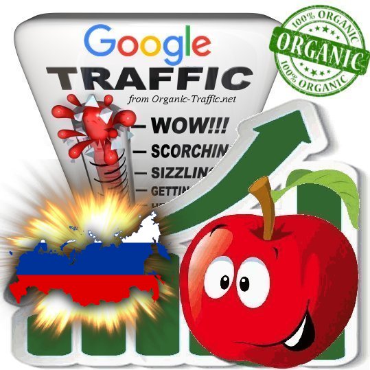 Russian Search Traffic from Google.ru with your Keywords