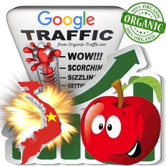 Vietnamese Search Traffic from Google.com.vn with your Keywords