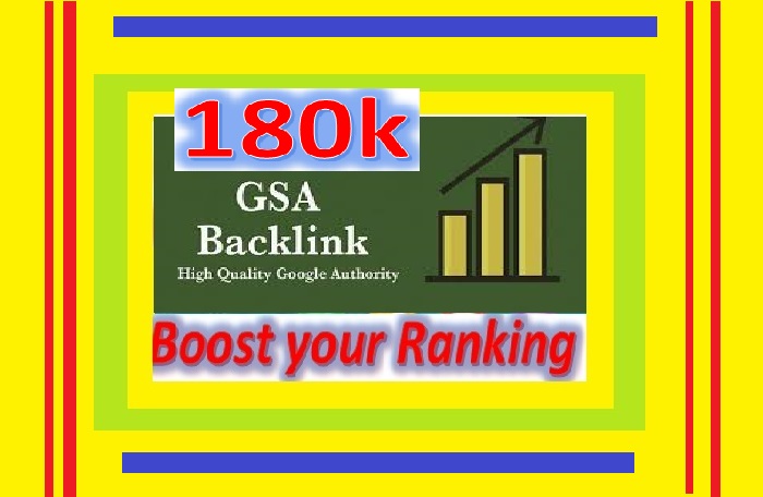 Create & Provide 20k+ GSA UNIQUE BACKLINKS for Your Website ranking