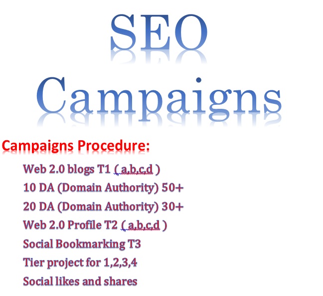 Provide SEO Campaigns Through High Quality Backlinks boost website ranking 