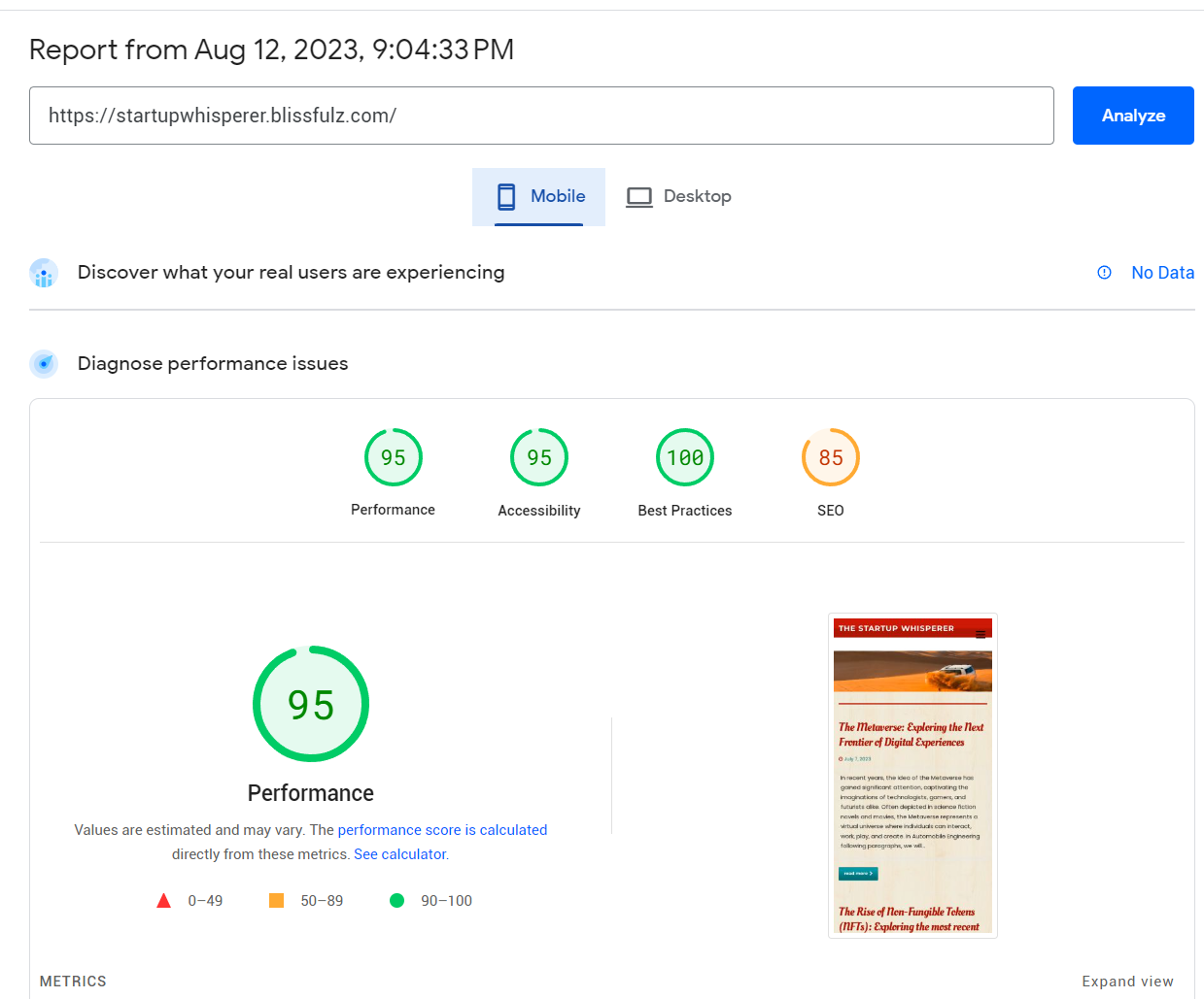 I will do wordpress speed optimization for google pagespeed