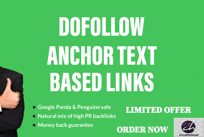 50+ Dofollow Anchor Text Based Links from top sites