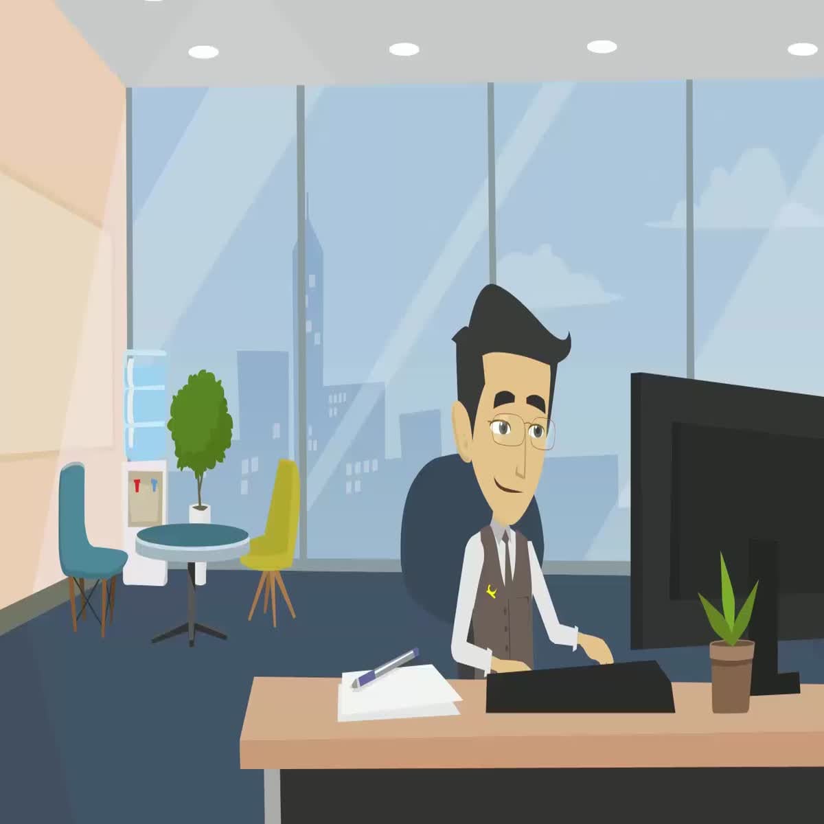 Create a 30 second Marketing Video for your Business with script and voice