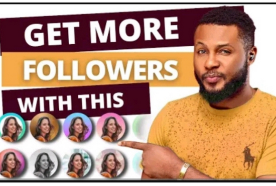 Professional social media profile picture design