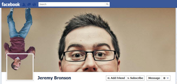 I will Combine facebook cover and profile picture