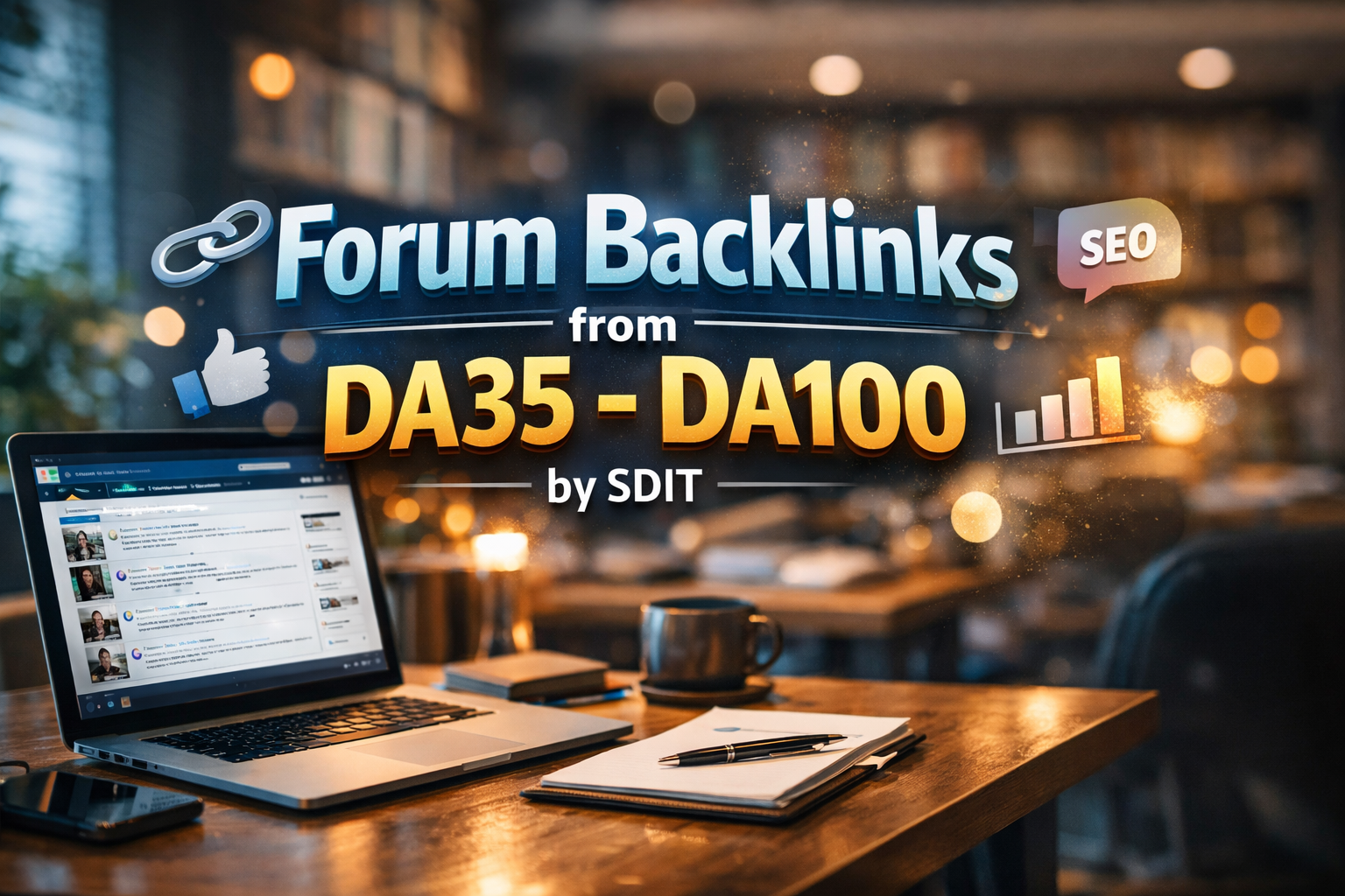 800 Forum Backlinks DA35-DA100 to Rank 1 On Google