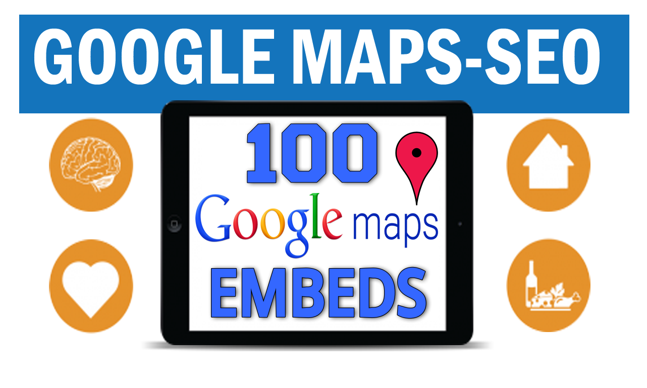 Embed your google map in 150 web2 sites