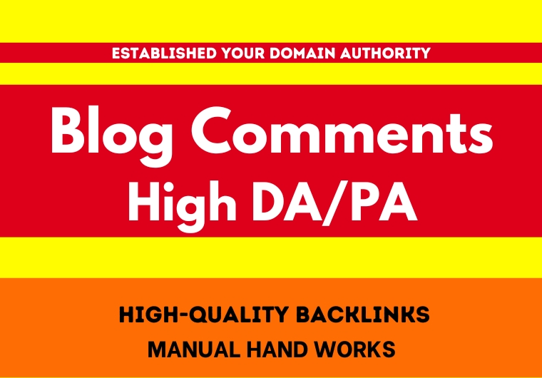 300 High quality Blogs Comments