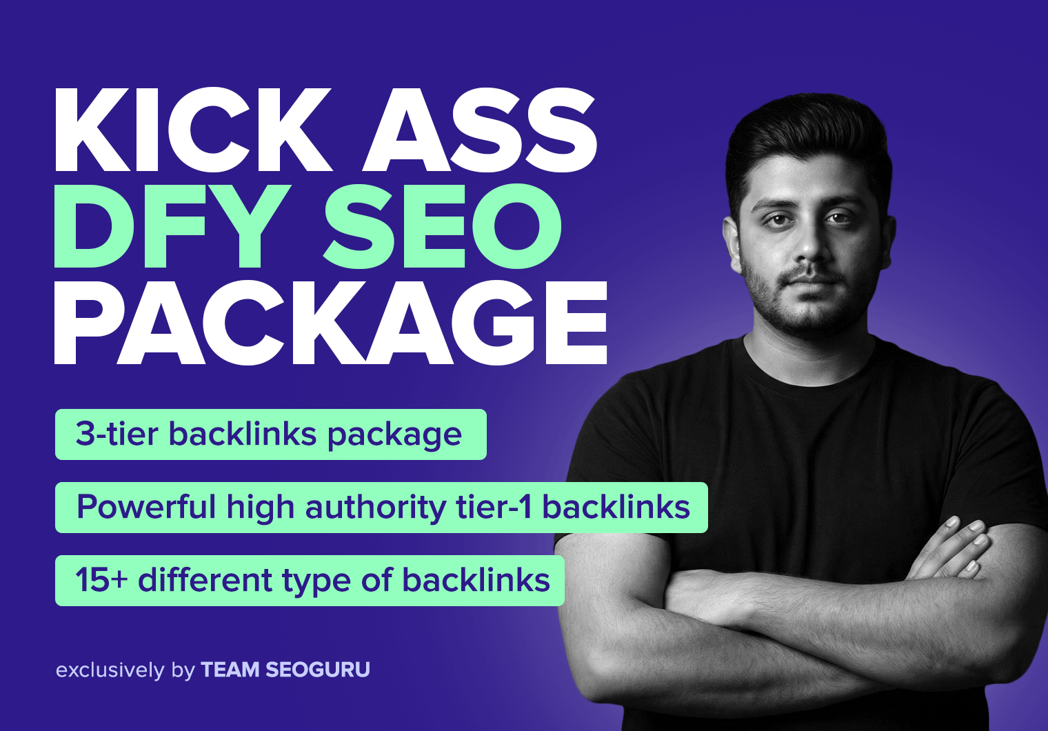 Kick Ass DFY SEO Service - 3 Tier Backlinks Package