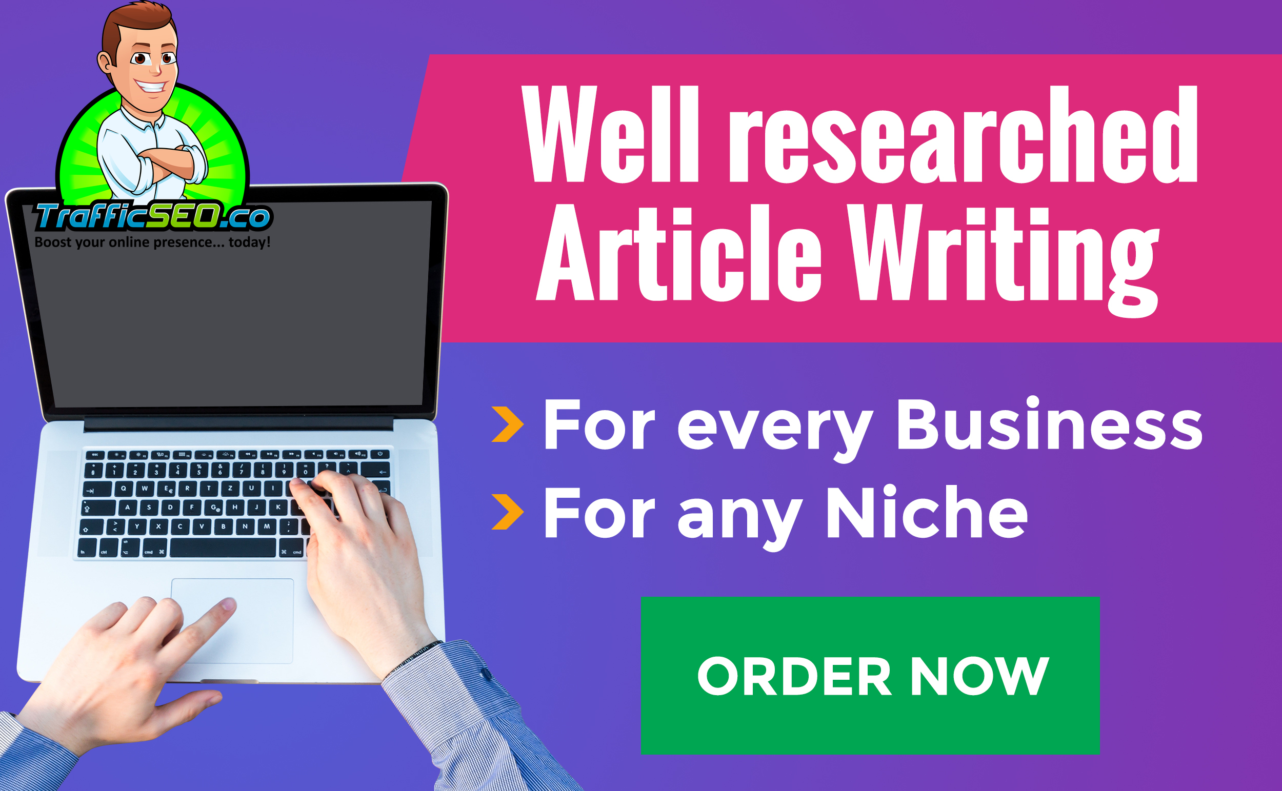 SEO Article Writing for any niche