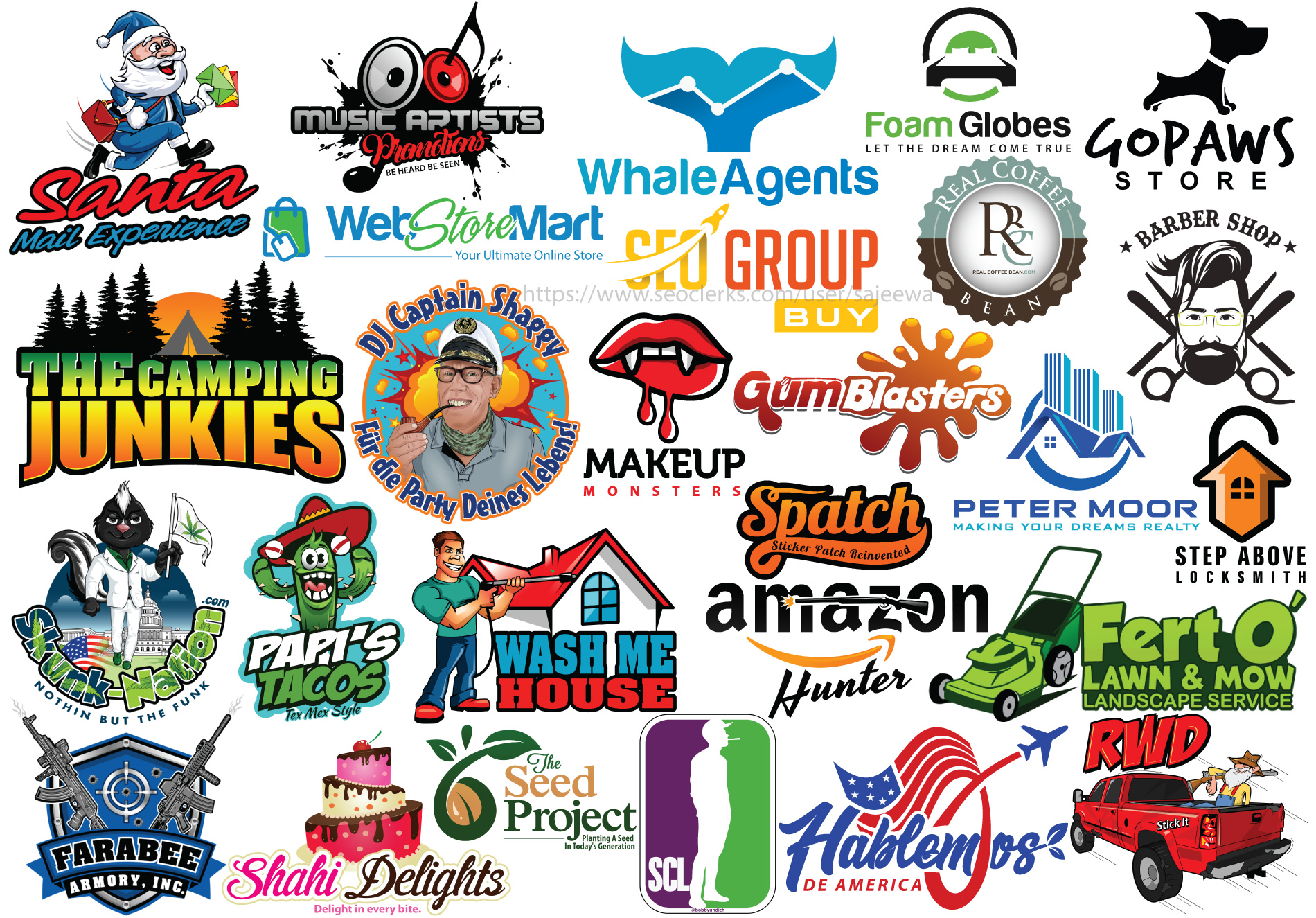 I will design 2 modern business logo design with unlimited revisions