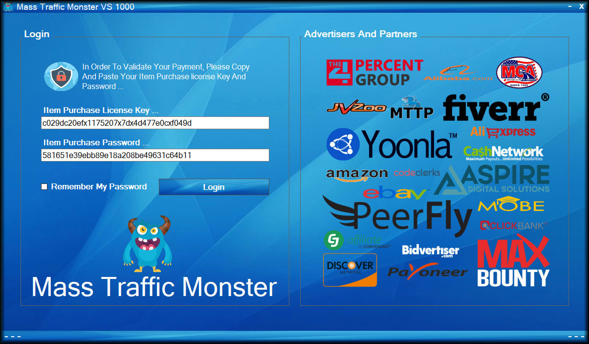 Mass Traffic Monster, Unlimited Traffic, Solutions For Traffic Reseller business