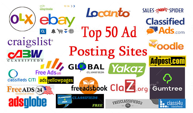 I Will 50 Manually Post Your Ads On Usa Classified Ad Posting Sites For