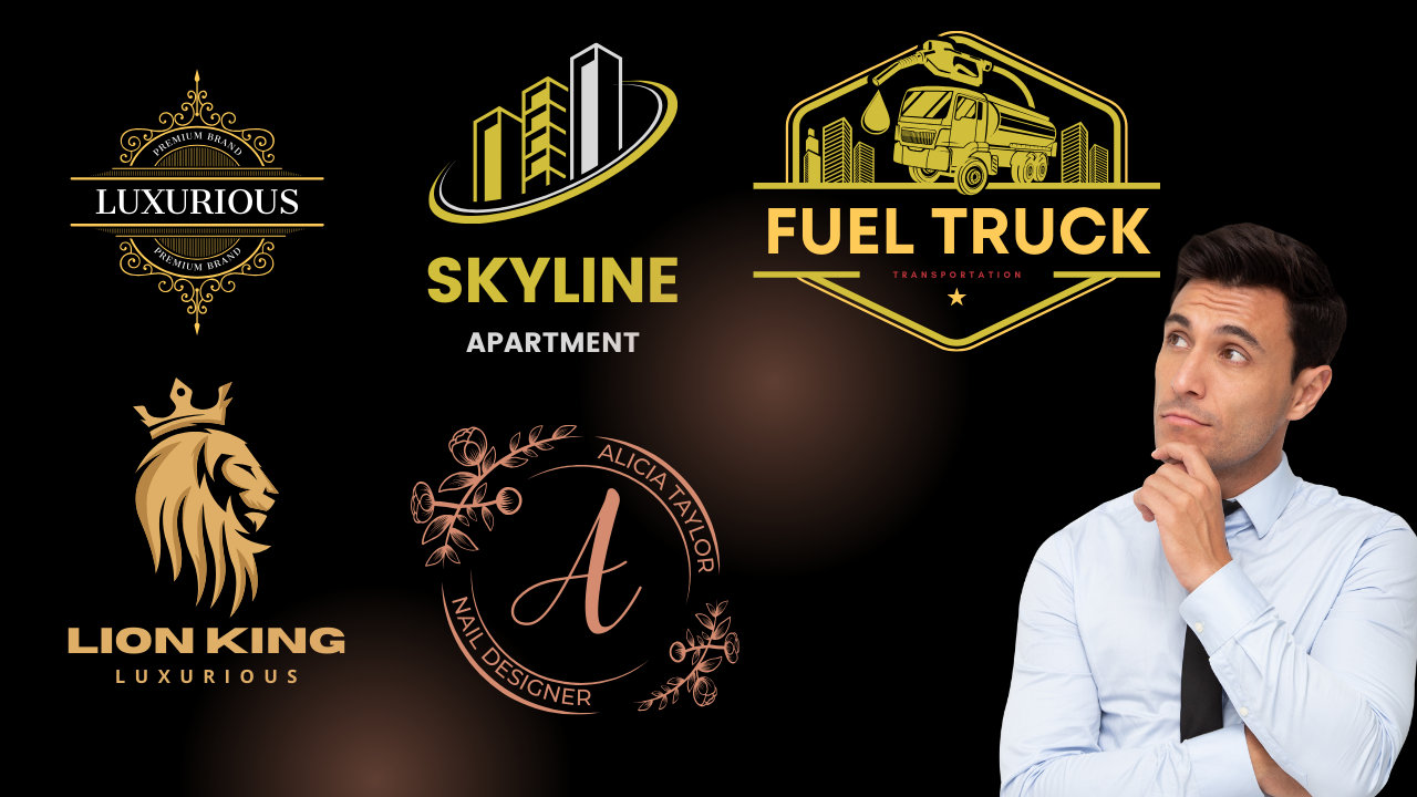  Creative Sports Fitness Event Music Business lLogo Design