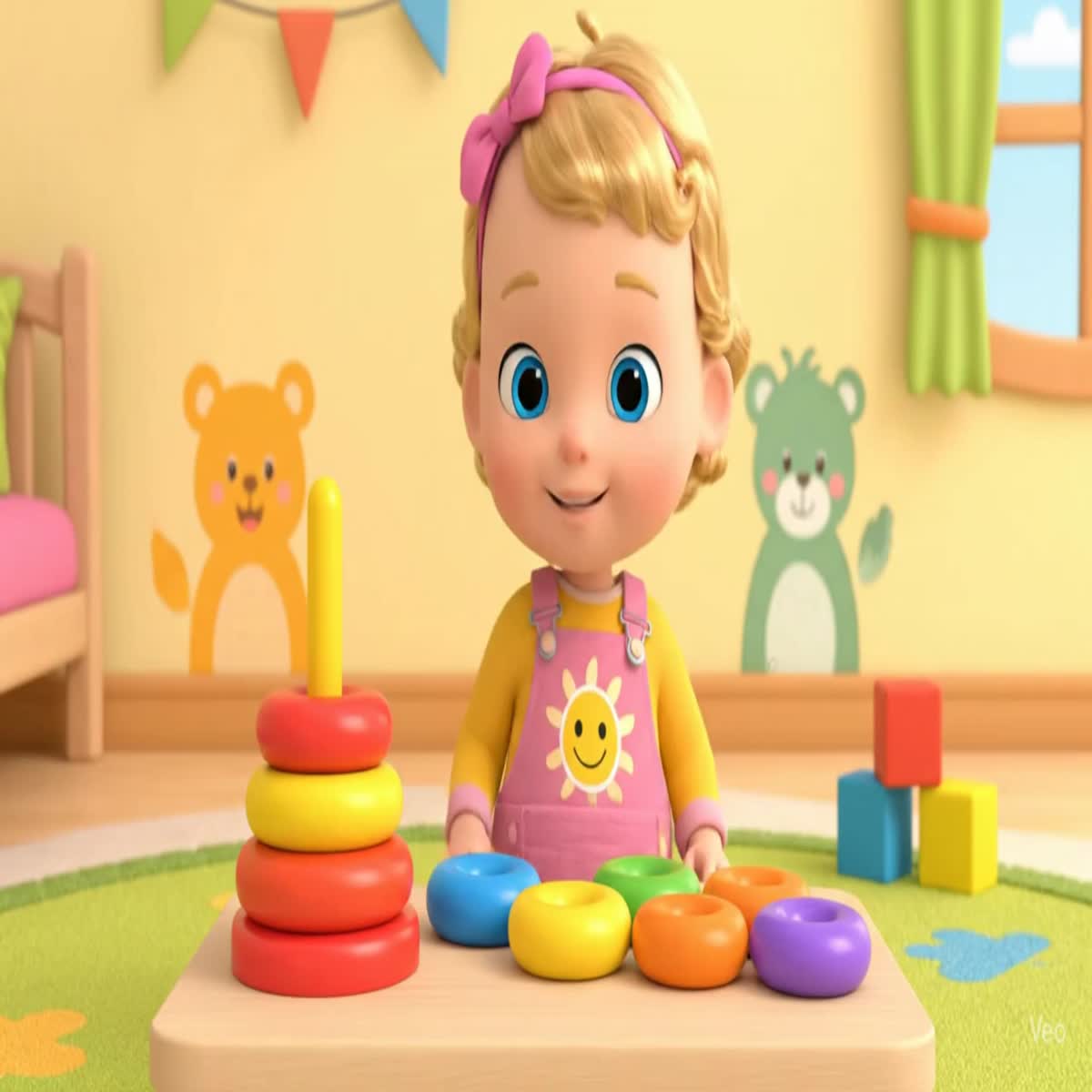 I Will Create Fun & Engaging 3D Animated Kids Videos with Music & Characters