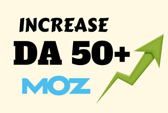 I will increase domain authority of your site DA50+ in 20 Days