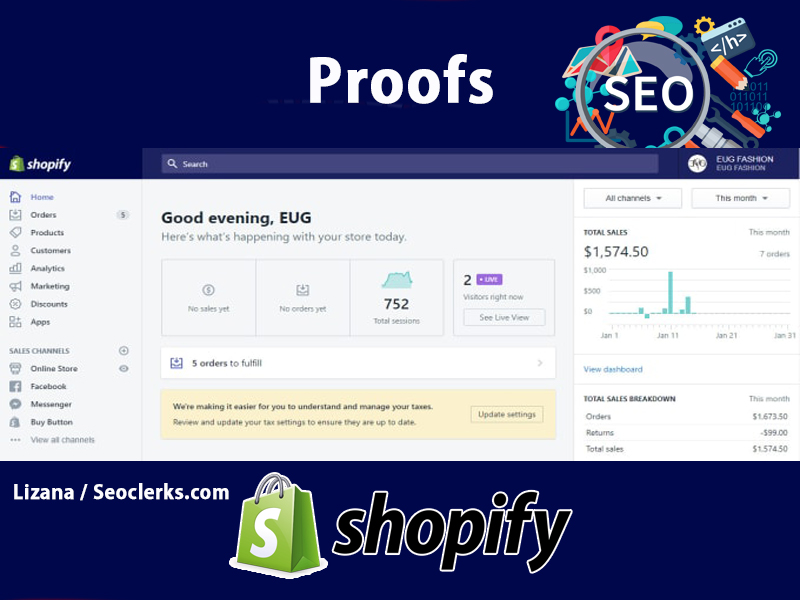 Shopify SEO 1st page ranking on google