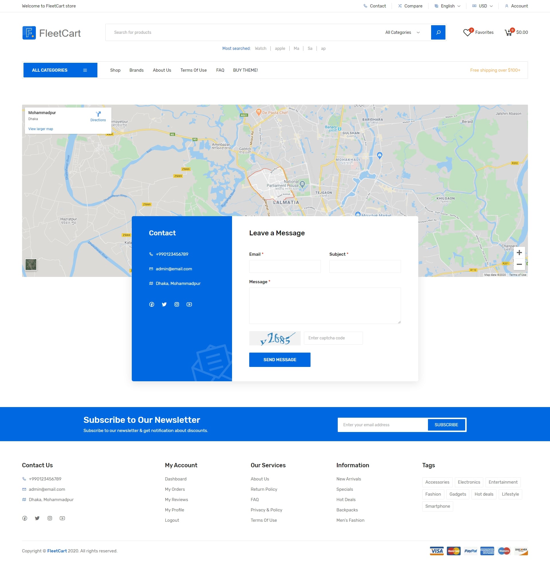 Ecommerce full site - Proffessional controlled System 