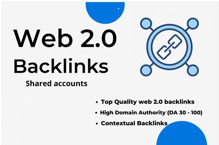 Get Web 2.0 blogs, Wiki, DA (Domain Authority) 30+ Do-follow and PR9 - DA (Domain Authority) 70+