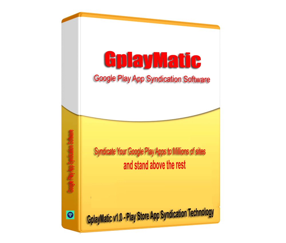 GplayMatic - Google PIay Store App SEO Link Building & Syndication Software